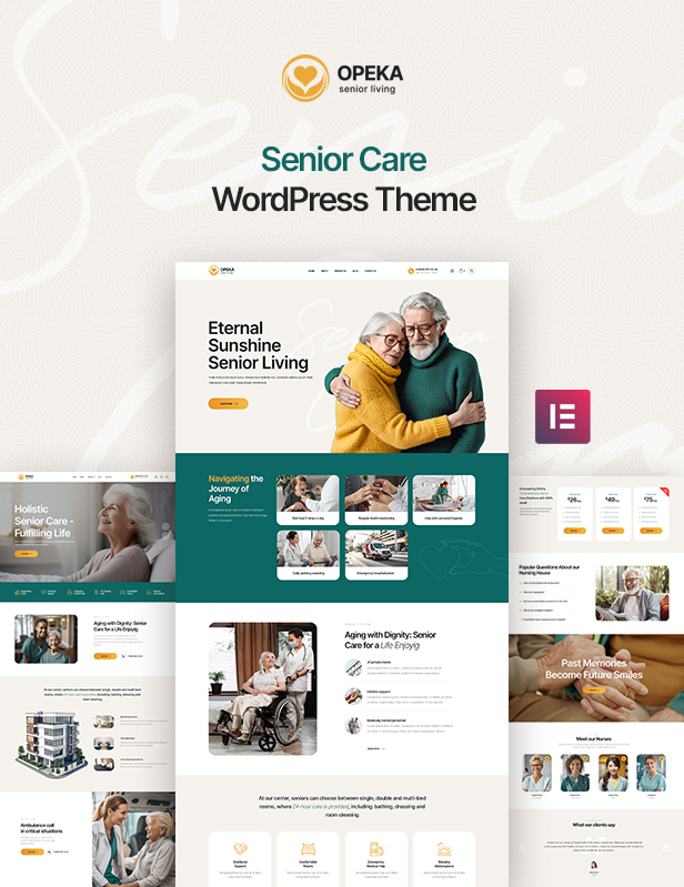 Opeka - Senior Care WordPress Theme - 5